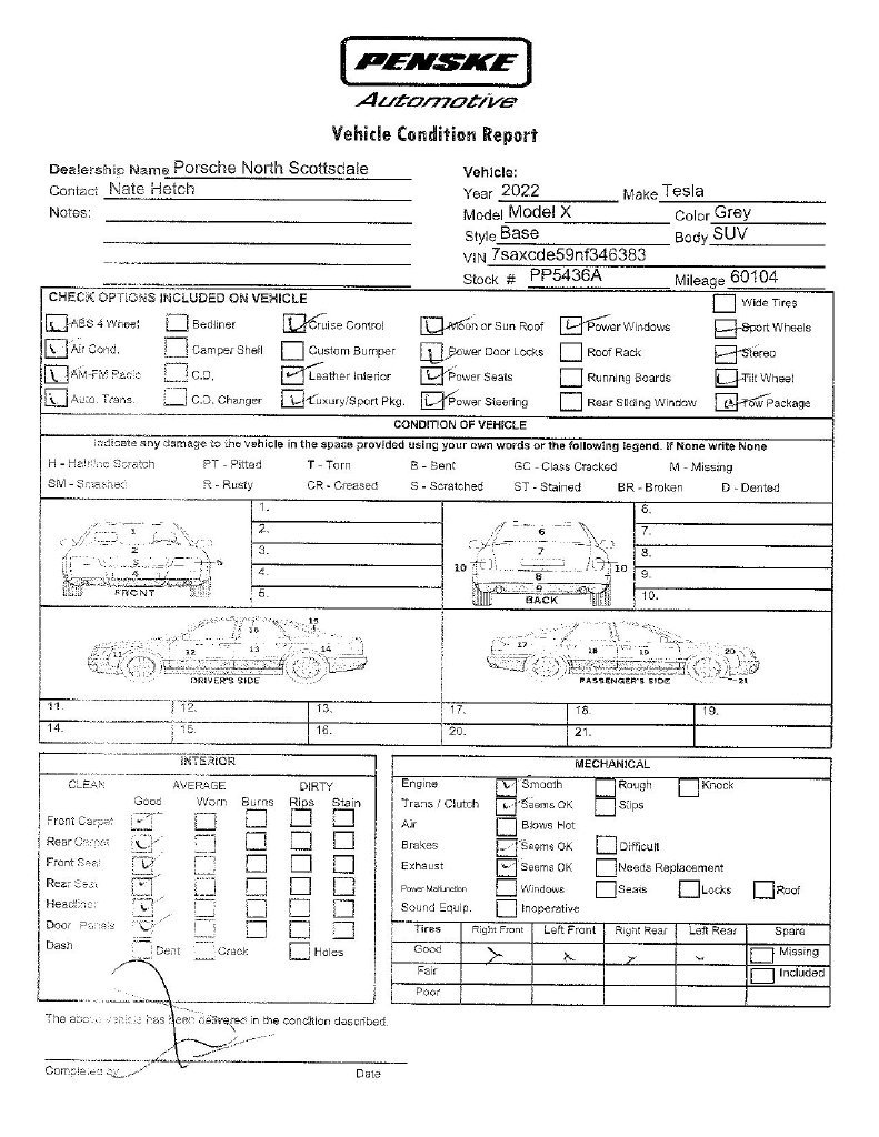 Used 2022 Tesla Model X AWD/4WD image 22