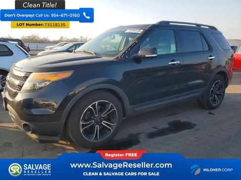 Used 2014 Ford Explorer Sport w/ Equipment Group 401A AWD/4WD image 1