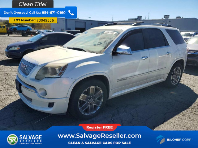 Used 2012 GMC Acadia Denali FWD image 1