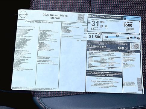 New 2026 Nissan Kicks SR image 21