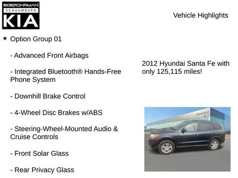 Used 2012 Hyundai Santa Fe GLS image 7