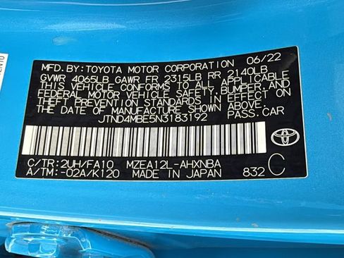 Used 2022 Toyota Corolla SE w/ SE Preferred Package FWD image 40