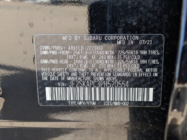 Certified 2023 Subaru Forester Limited AWD/4WD image 33