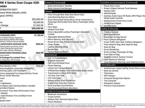 Used 2026 BMW 430i xDrive w/ Premium Package AWD/4WD image 5
