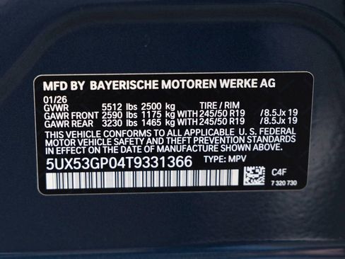 New 2026 BMW X3 xDrive30 image 35