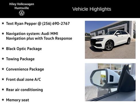 Used 2021 Audi Q8 Premium w/ Black Optic Package AWD/4WD image 6