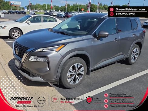 Certified 2021 Nissan Rogue SV w/ Premium Package FWD image 1