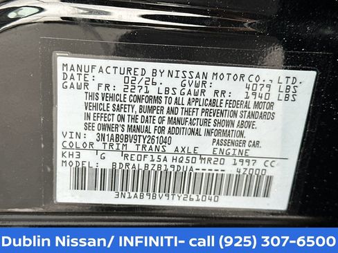New 2026 Nissan Sentra S FWD image 34