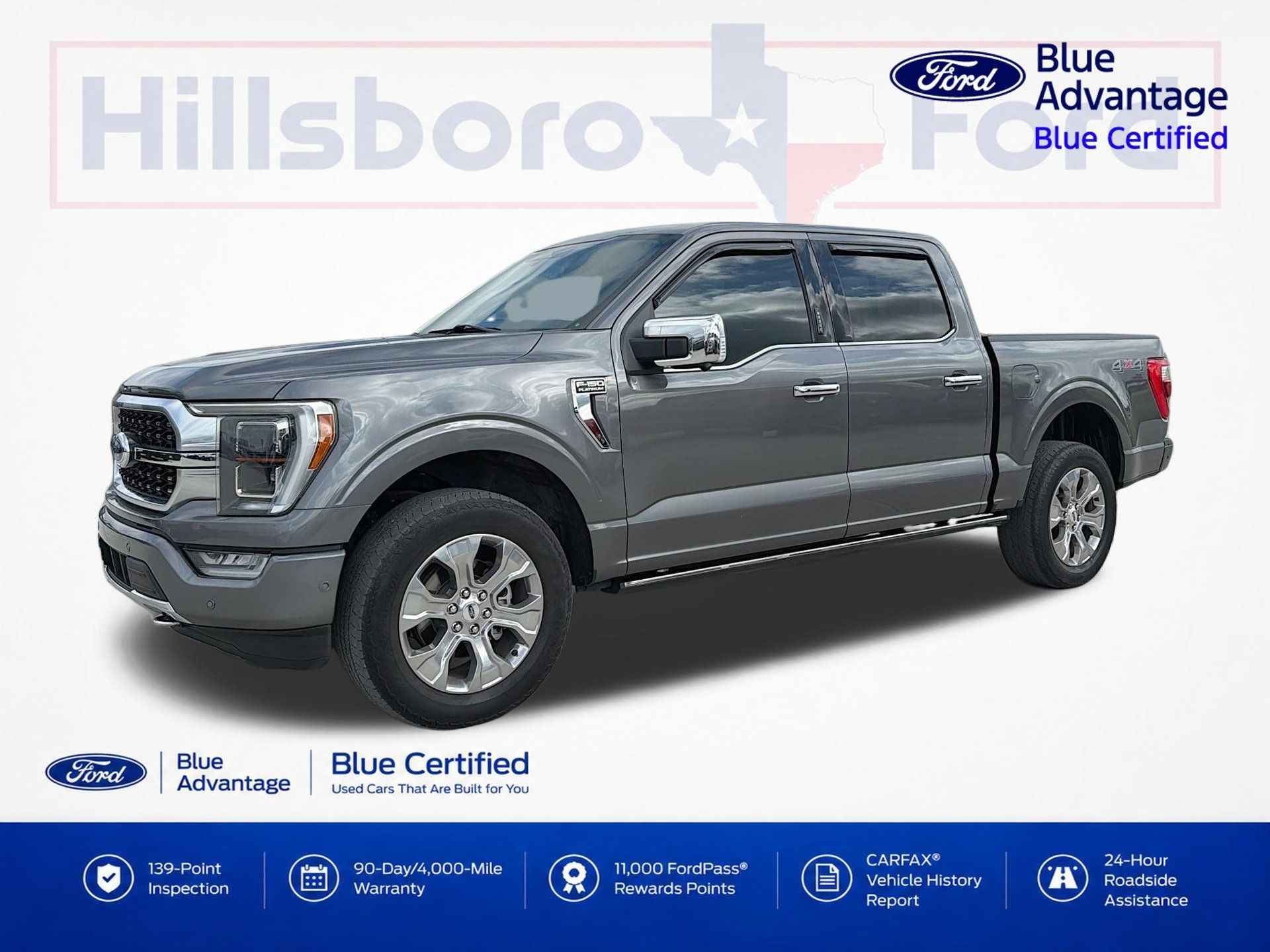 Certified 2023 Ford F150 Platinum w/ Equipment Group 701A High AWD/4WD image 1