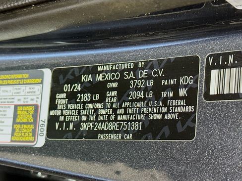 Used 2024 Kia Forte LX FWD image 39