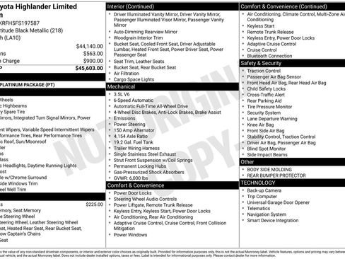 Used 2015 Toyota Highlander Limited Platinum image 4