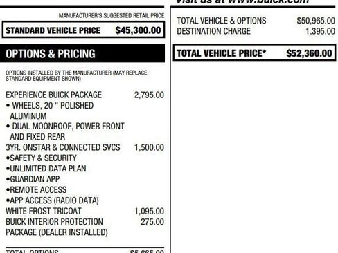 Used 2023 Buick Enclave Essence w/ Experience Buick Package AWD/4WD image 2