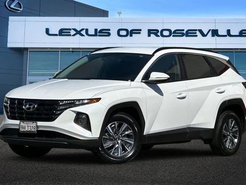 Used 2023 Hyundai Tucson Blue image 1