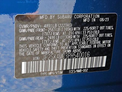 Used 2023 Subaru Forester Wilderness w/ Wilderness Package image 21