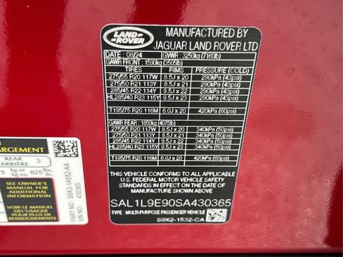 Used 2025 Land Rover Range Rover Sport Dynamic SE AWD/4WD image 34