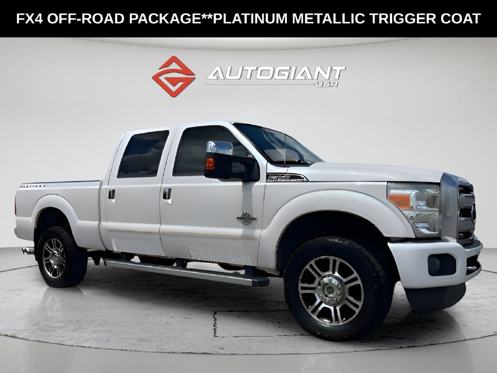 Used 2013 Ford F350 Platinum w/ FX4 Off Road Pkg AWD/4WD image 10