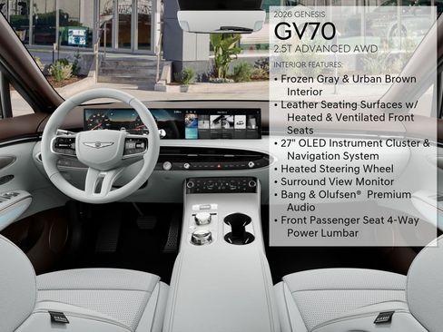 New 2026 Genesis GV70 2.5T Advanced image 18