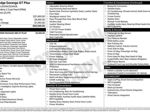 Used 2019 Dodge Durango GT AWD/4WD image 12