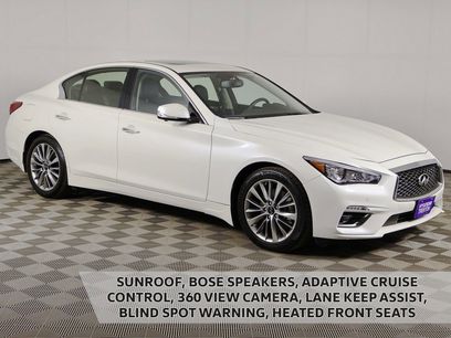 Used 2022 INFINITI Q50 Luxe w/ Cargo Package