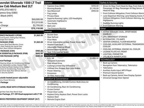 New 2026 Chevrolet Silverado 1500 LT Trail Boss w/ Safety Package AWD/4WD image 4