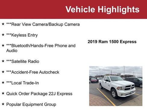 Used 2019 RAM 1500 Express image 2