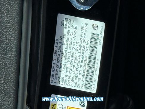 Certified 2025 Honda CR-V EX image 22