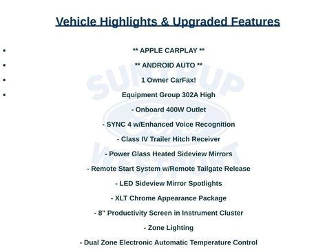 Used 2023 Ford F150 XLT w/ Equipment Group 302A High AWD/4WD image 7
