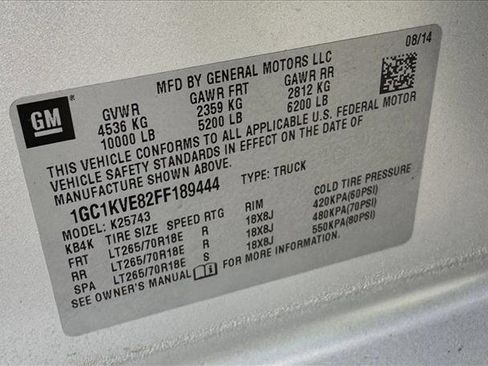 Used 2015 Chevrolet Silverado 2500 LT w/ LT Convenience Package image 22