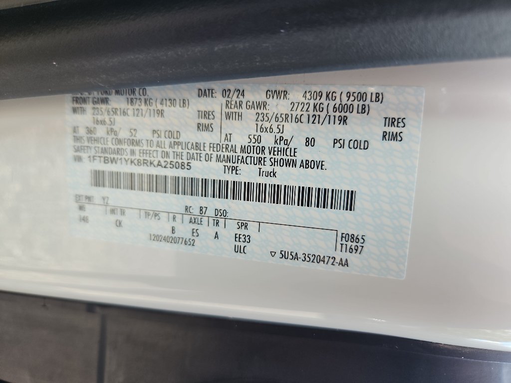 Used 2024 Ford E-Transit Low Roof RWD image 23