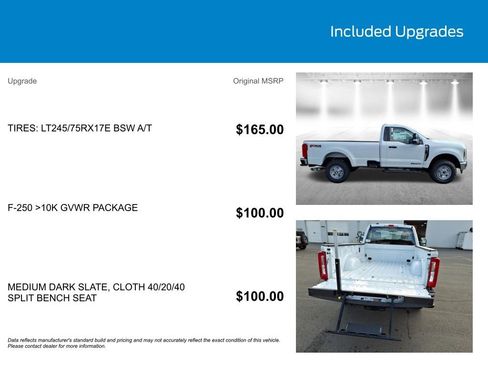 New 2026 Ford F250 XL w/ XL Chrome Package image 4