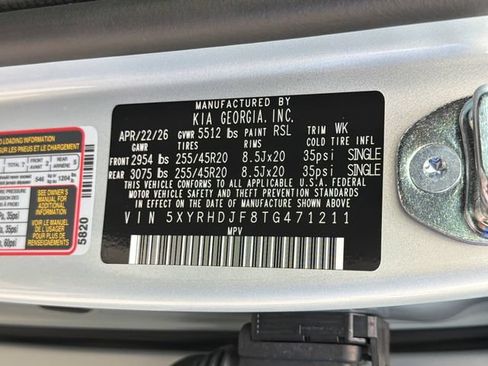 New 2026 Kia Sorento EX AWD/4WD image 25