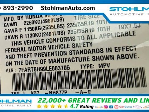 Used 2020 Honda CR-V Touring image 39