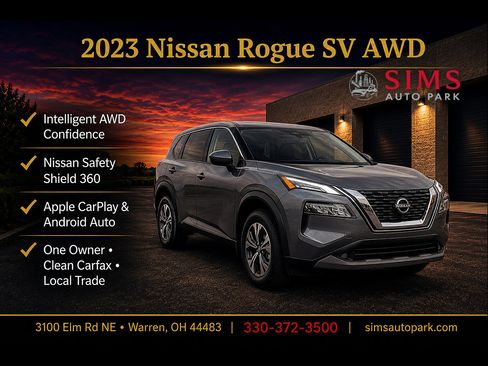 Used 2023 Nissan Rogue S AWD/4WD image 1