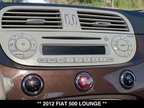 Used 2012 FIAT 500 Lounge w/ Luxury Leather Pkg FWD image 21