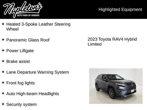 Used 2023 Toyota RAV4 Limited AWD/4WD image 16