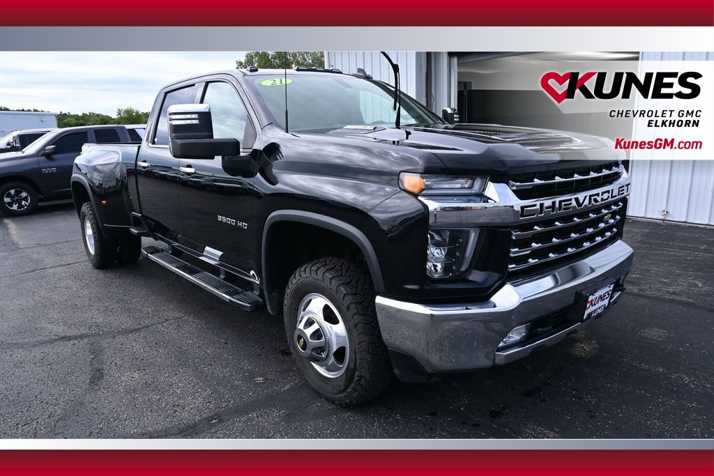 Used 2021 Chevrolet Silverado 3500 LTZ w/ LTZ Convenience Package AWD/4WD image 1