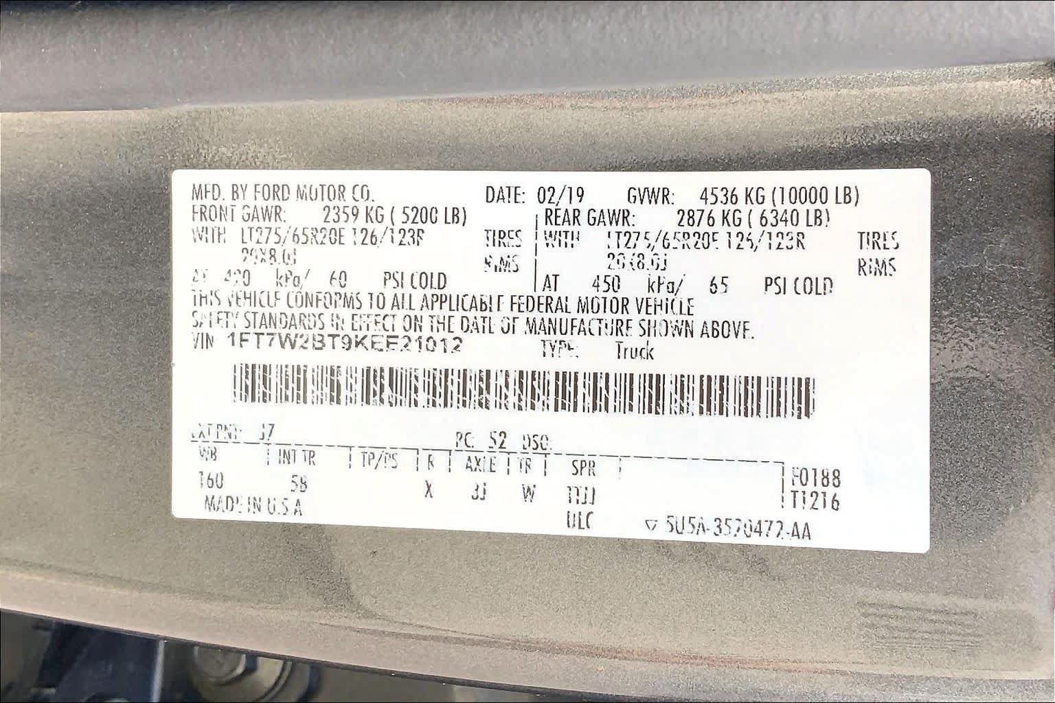 Used 2019 Ford F250 Lariat w/ Chrome Package AWD/4WD image 32