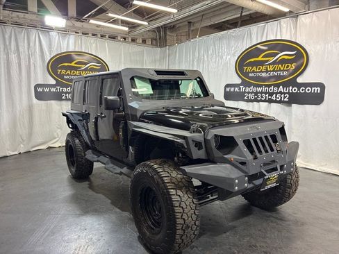 Used 2016 Jeep Wrangler Unlimited Sahara AWD/4WD image 1