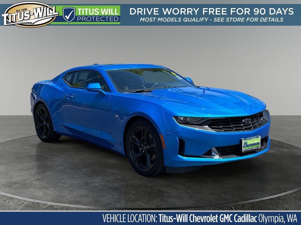 Used 2024 Chevrolet Camaro LT w/ RS Package RWD image 1