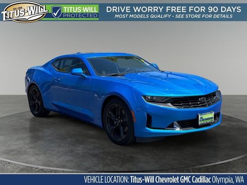 Used 2024 Chevrolet Camaro LT w/ RS Package RWD image 1