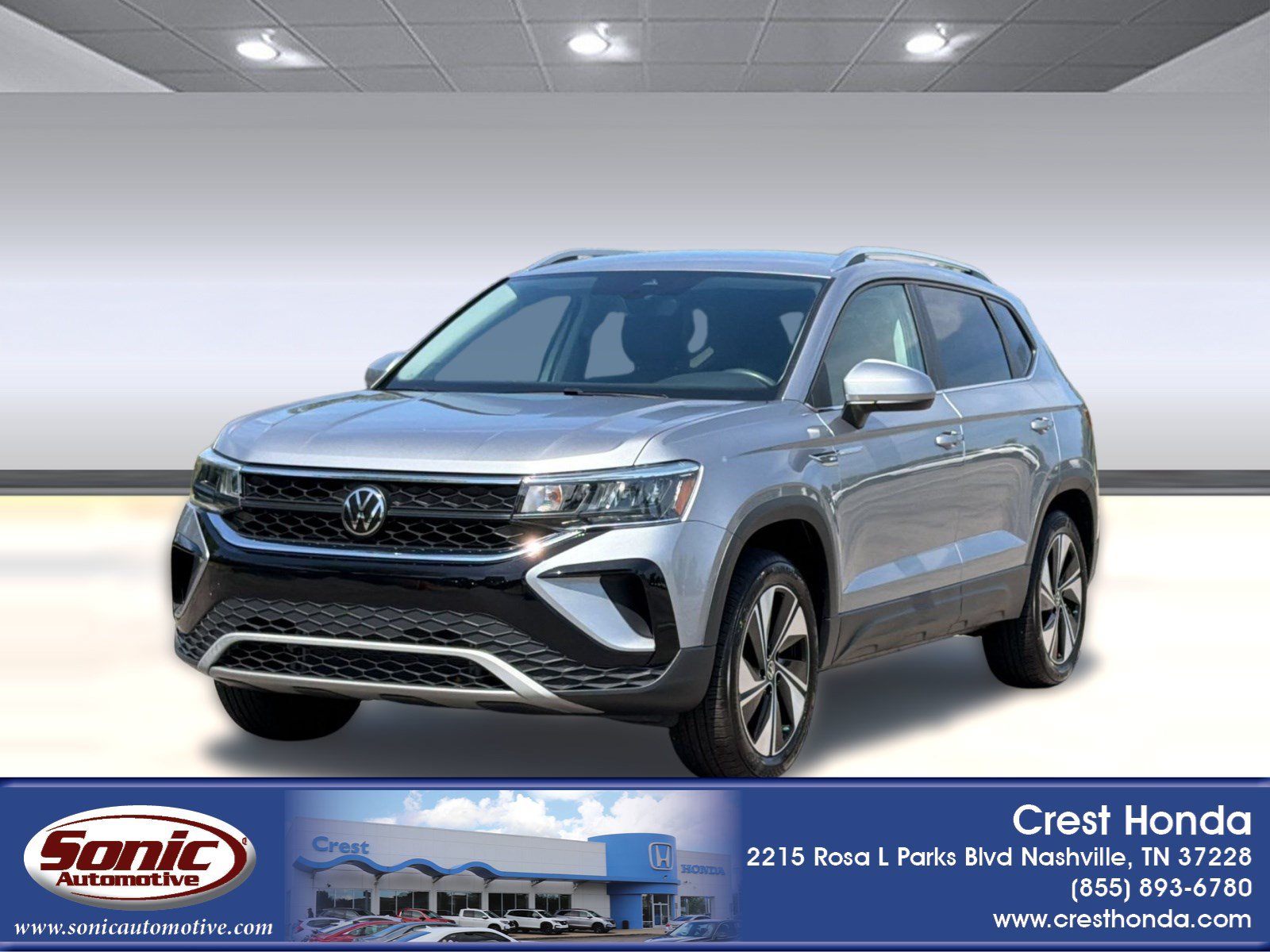 Used 2024 Volkswagen Taos SE AWD/4WD image 1