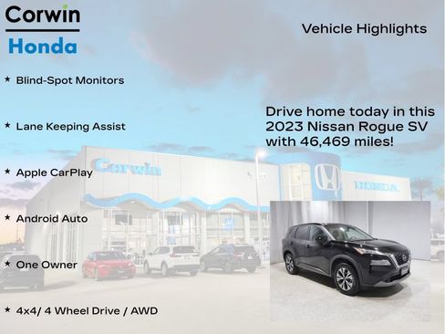 Used 2023 Nissan Rogue SV AWD/4WD image 6