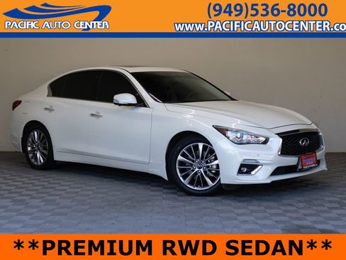 Used 2023 INFINITI Q50 Luxe w/ Cargo Package RWD image 1