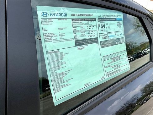 New 2026 Hyundai Elantra Hybrid FWD image 16