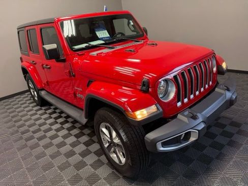 Used 2020 Jeep Wrangler Unlimited Sahara AWD/4WD image 2