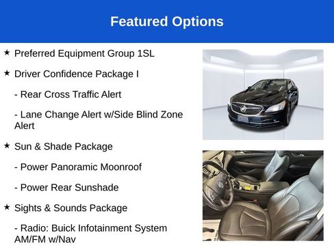 Used 2019 Buick LaCrosse Essence w/ Sun and Shade Package AWD/4WD image 3