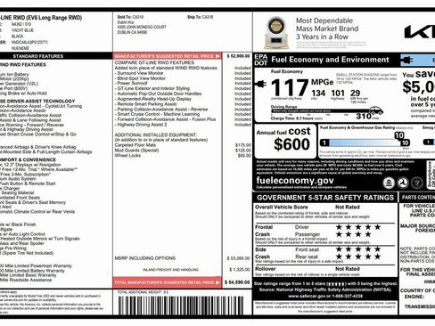 Used 2023 Kia EV6 GT-Line image 4