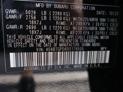 Used 2024 Subaru Outback Touring XT AWD/4WD image 39