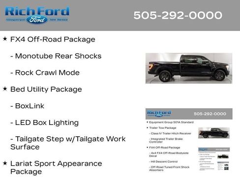 Certified 2023 Ford F150 Lariat AWD/4WD image 53