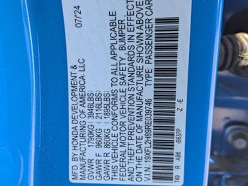 Used 2024 Honda Civic Sport image 26